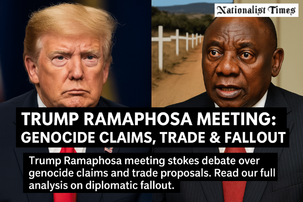 Trump Ramaphosa meeting: Genocide Claims, Trade & Fallout