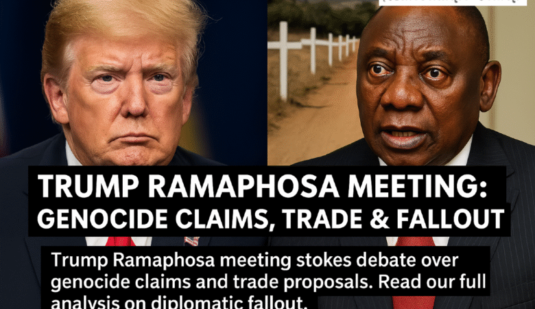 Trump Ramaphosa meeting: Genocide Claims, Trade & Fallout